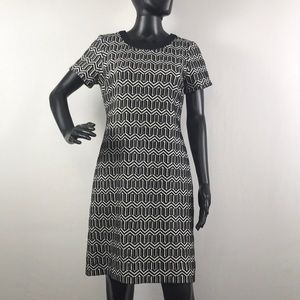 Banana Republic | Black and White Career Dress